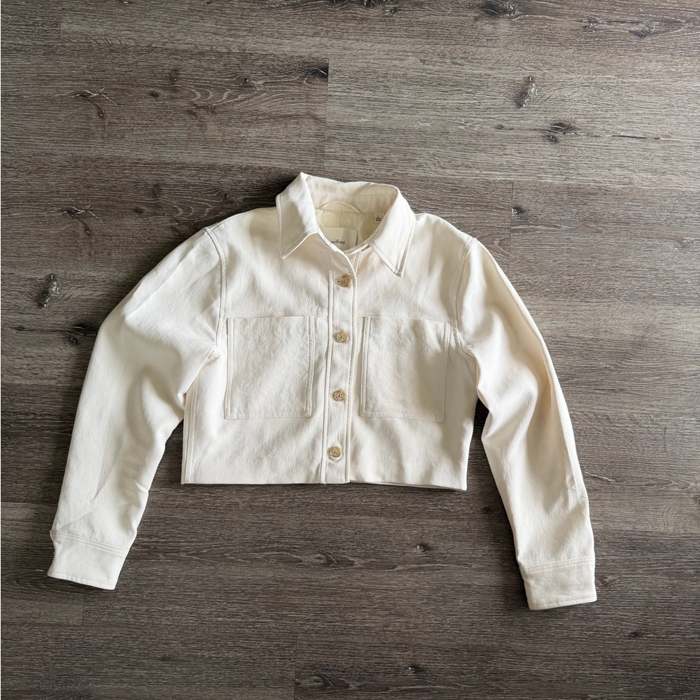 Wilfred Off-White Collared Jacket - image 1